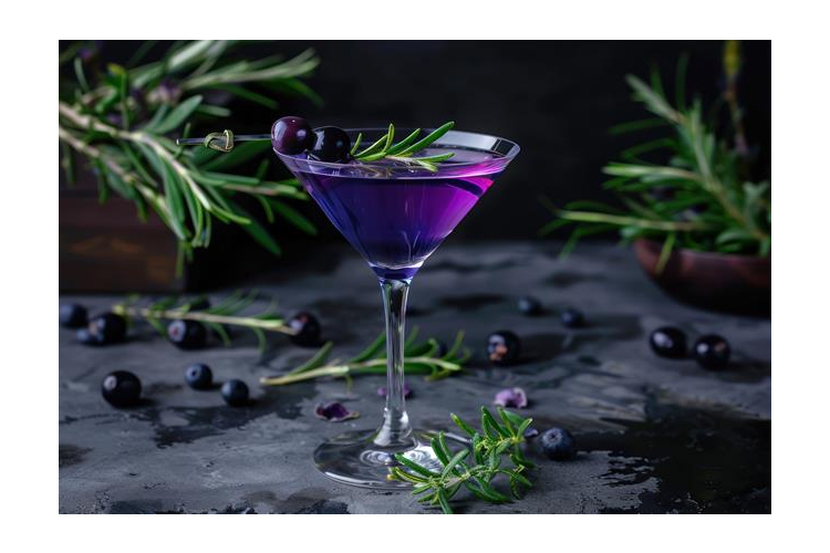 Najlepszy przepis na koktajl Blueberry Martini