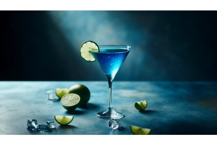 Najlepszy przepis na drink Deep Blue Sea Martini