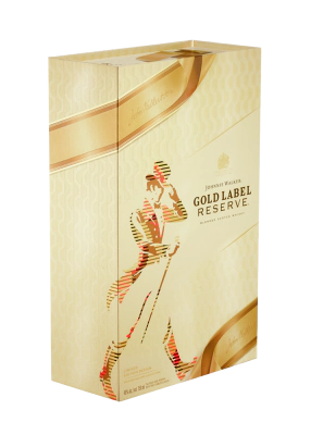 ジョニーウォーカー　ゴールド＆カガミクリスタル　セット JOHNNIE WALKER GOLD LABEL RESERVE + 2 szklanki | Zestaw | 0