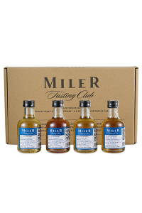 Zestaw MILER TASTING CLUB No1 - Whisky Miler – 4 × 50 ml
