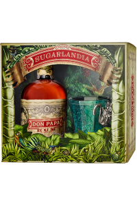 Don Papa Rum + szklanka | Zestaw | 0,7L | 40%