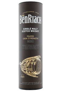 BenRiach Peated Cask Strength Batch 2, 60% 