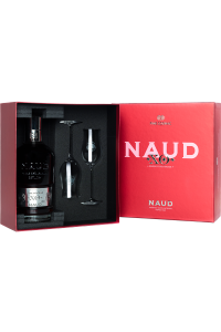 Naud Cognac XO + 2 szklanki | Zestaw | 0,7L | 40%