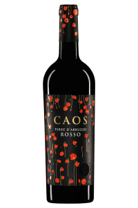 Caos rosso Terre d'Abruzzo IGT but 750 ml alk.12,5% czerwone półwytrawne Italia