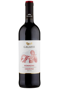 Galassi Cagnina DOC dolce but 750ml alk 8,5% czerwone słodkie Italia