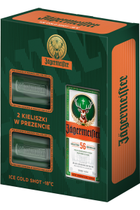 Jagermeister pack 38% alk. 0,7l
