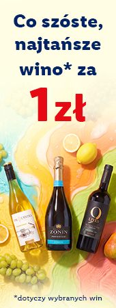 KW32: wybrane wina 5+1 (najtańsze za 1 zł) | 06.08.-20.08.2026