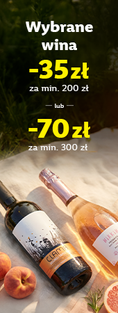 KW24: wybrane wino | 2 progi: 35 przy 200 zł, 70 przy 300 zł| 11.06.-24.06.2026