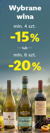 KW26: wybrane wina | min. 4 szt. - 15% / min. 6 szt. -20% |25.06.-09.07.2026