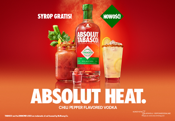 Absolut Tabasco Wódka