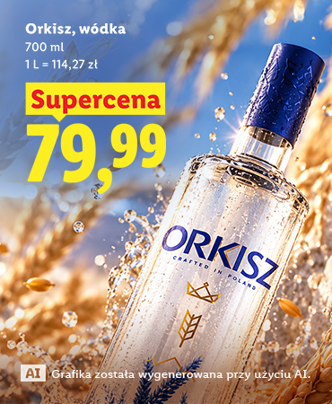 Wódka Orkisz w super cenie!