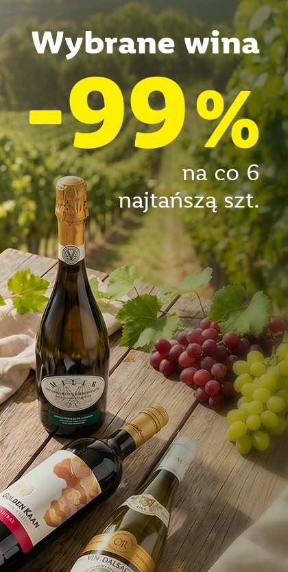 Wybrane wina szósta najtańsza sztuka 99% taniej