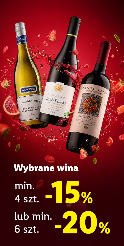  Wybrane wina 4 szt. -15% lub 6 szt. -20%