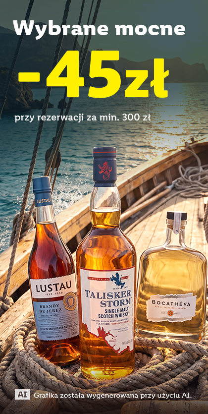 Wybrane mocne -45 zł przy min. 300 zł 