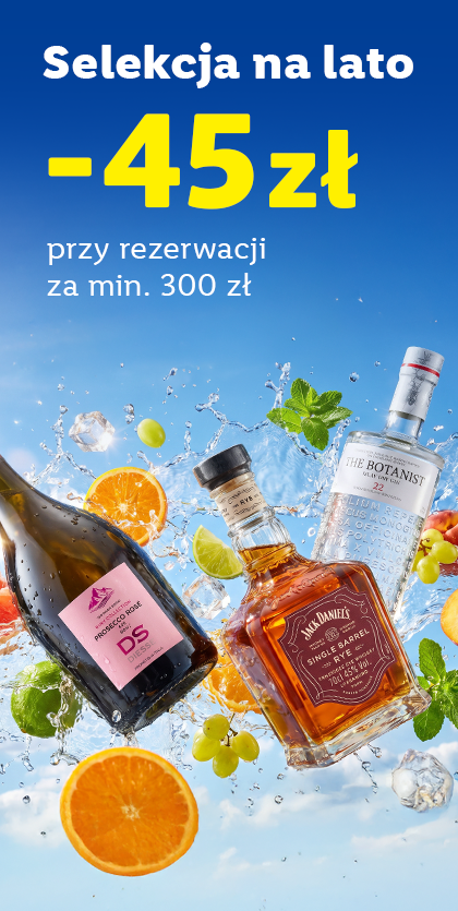 Wybrane wina i mocne -45 zł przy min. 300 zł 