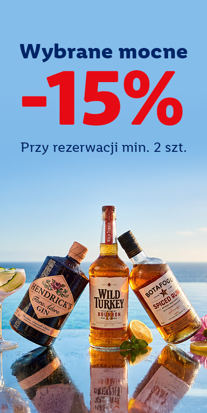 Wybrane alkohole mocne -15% przy min. 2 szt.