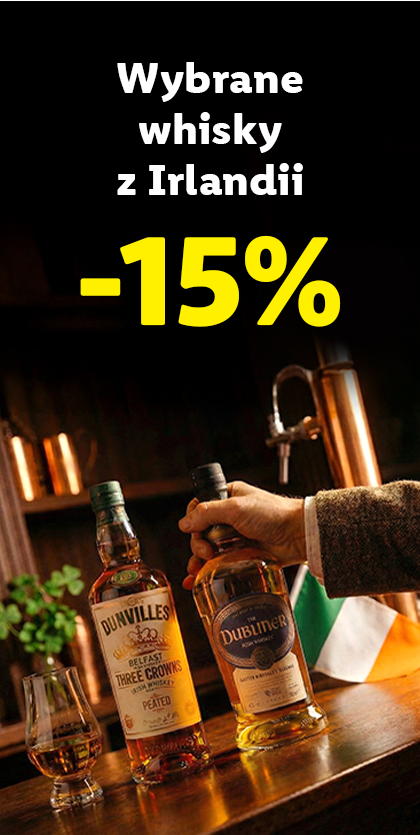 Wybrane alkohole mocne -15% przy rezerwacji min. 2 sztuk
