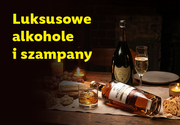 Luksusowe alkohole i szampany