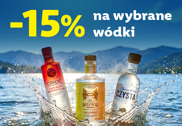 Wybrane wódki -15 %!