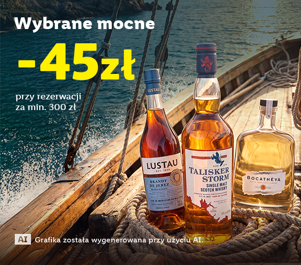 Wybrane mocne -45 zł przy min. 300 zł 