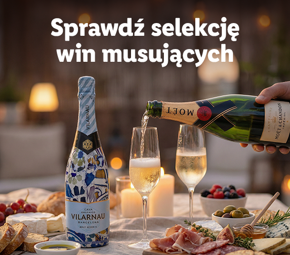 Wina musujące!