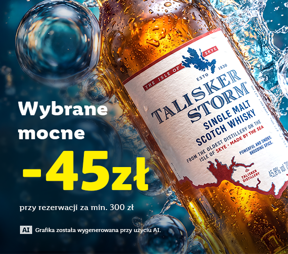 Wybrane mocne -45 zł przy min. 300 zł 