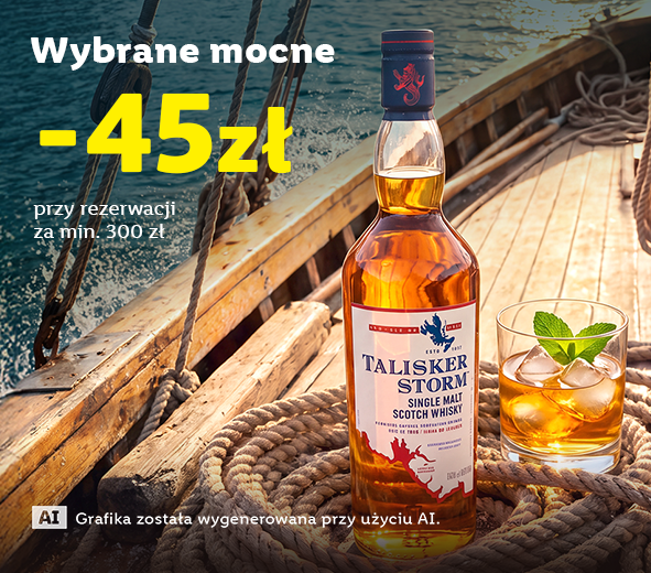 Wybrane mocne -45 zł przy min. 300 zł 