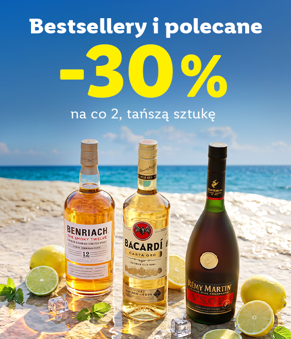 Bestsellery i polecane -30% na co 2-gą, tańszą sztukę!