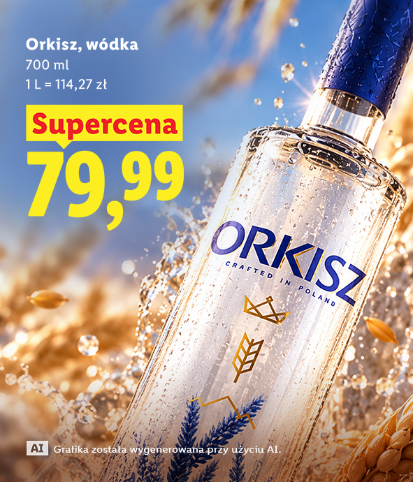 Wódka Orkisz w super cenie!