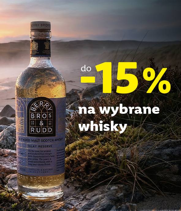 Wybrane whisky z rabatem do -15%!