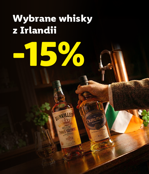 Wybrane alkohole mocne -15% przy rezerwacji min. 2 sztuk