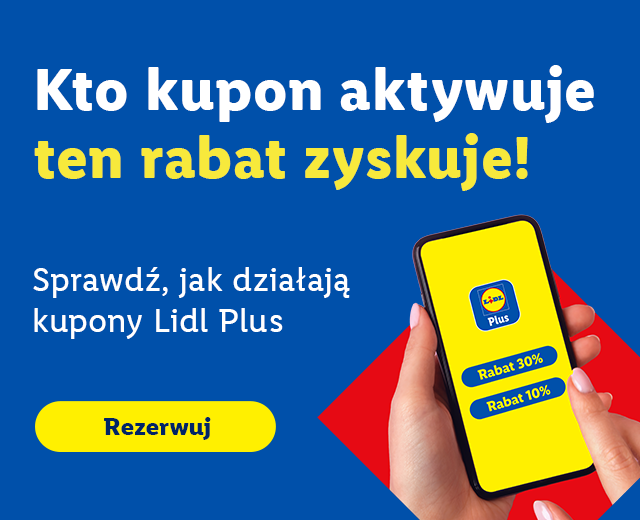 Sprawdź jak działają kupony Lidl Plus
