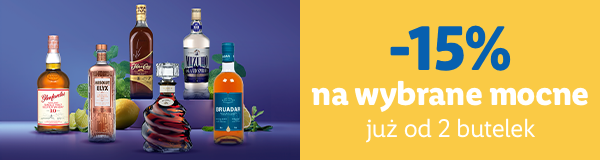 -15% na wybrane mocne już od 2 butelek
