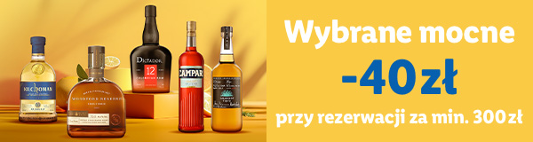 Wybrane mocne -40 zł przy rezerwacji za min. 300 zl