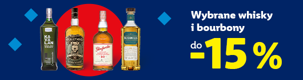 Wybrane whisky i bourbony do -15%