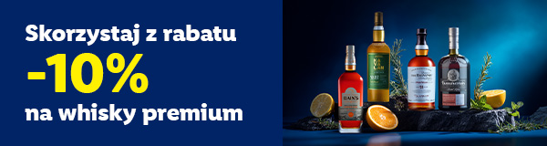 Skorzystaj z rabatu - 10 % na whisky premium