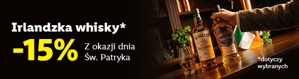 Wybrane whisky z Irlandii - 15%!