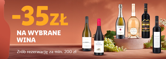 Wybrane wina -35 zł przy min. 200 zł
